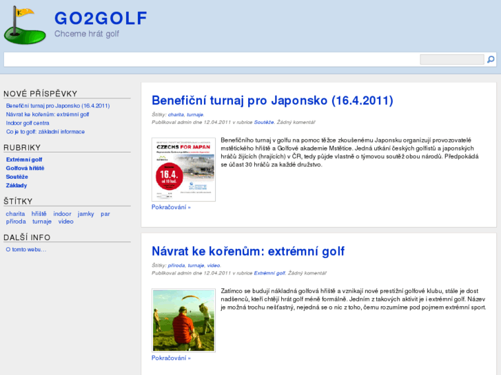 www.go2golf.cz