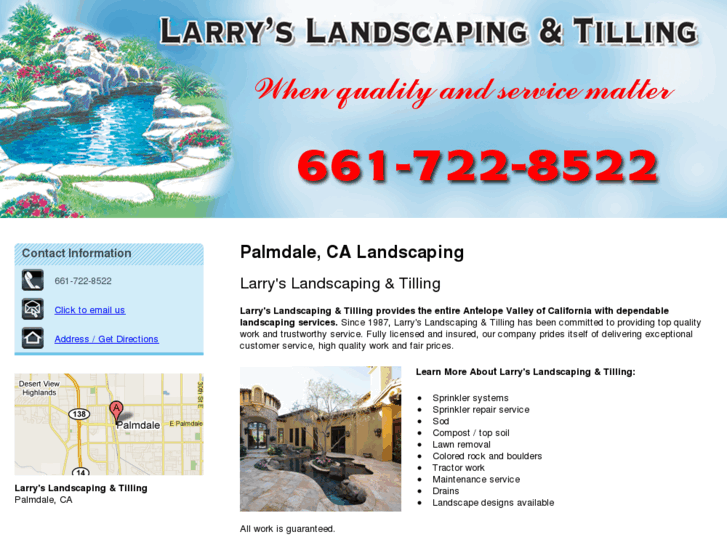 www.larryslandscapingav.com