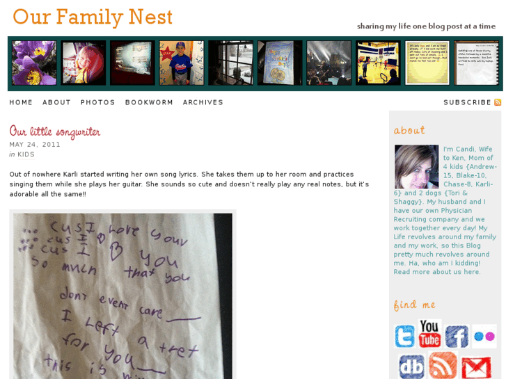 www.ourfamilynest.com