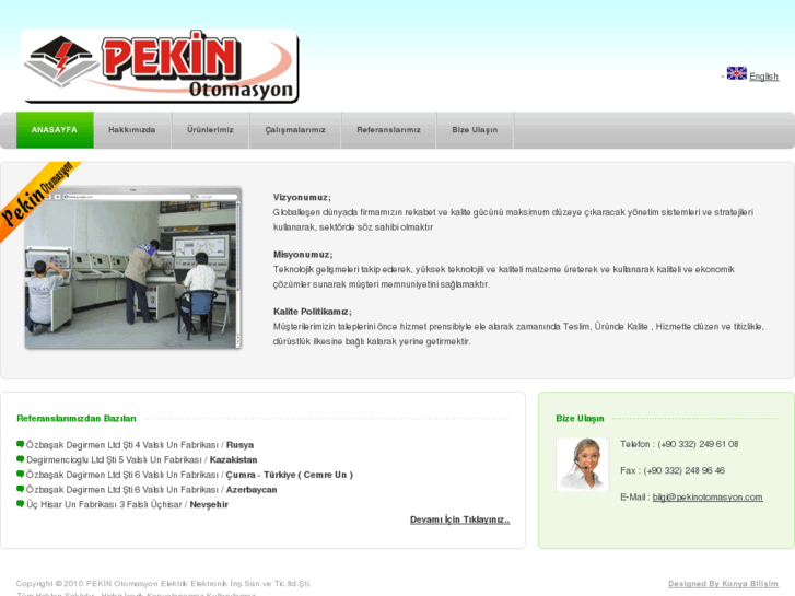 www.pekinotomasyon.com