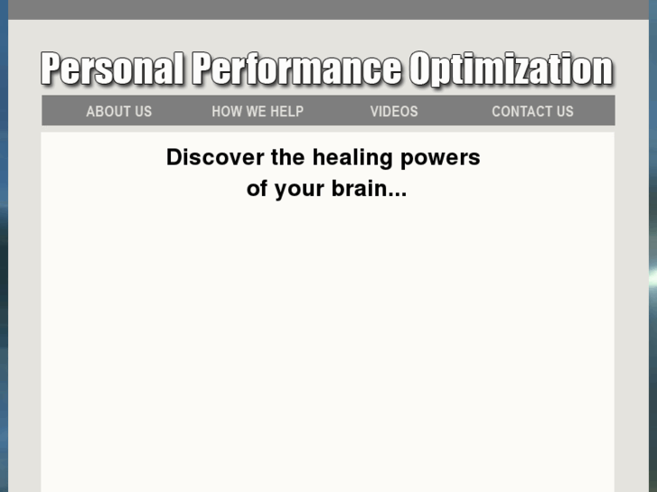 www.personalperformanceoptimization.com