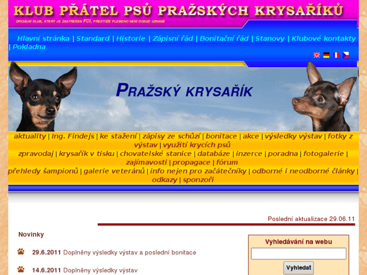 www.prazsky-krysarik.cz