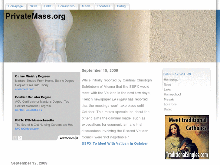 www.privatemass.org