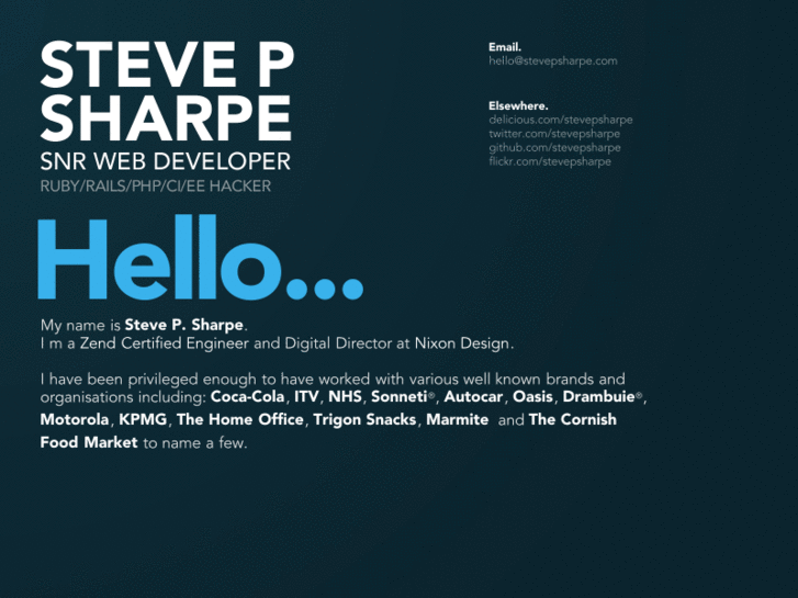 www.stevepsharpe.com