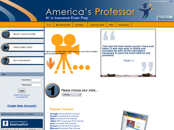 www.americanpofessor.com