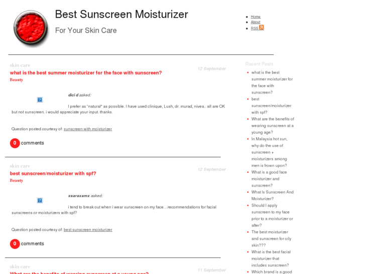 www.bestsunscreenmoisturizer.com