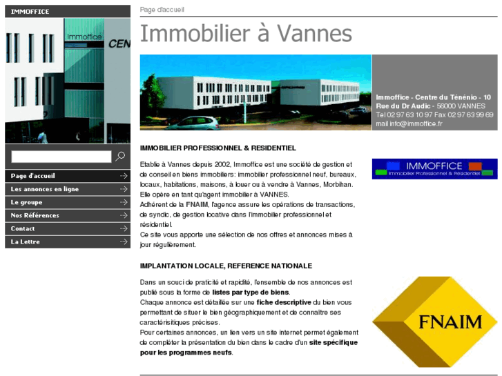 www.bureaux-locaux-vannes.com