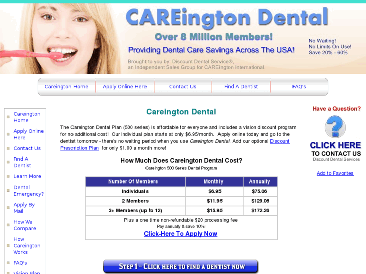 www.careingtondentalinfo.com