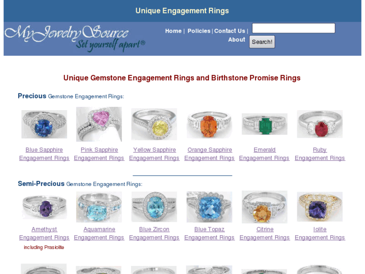 www.e-uniqueengagementrings.com