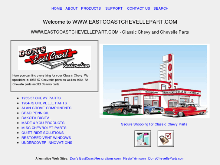 www.eastcoastchevellepart.com