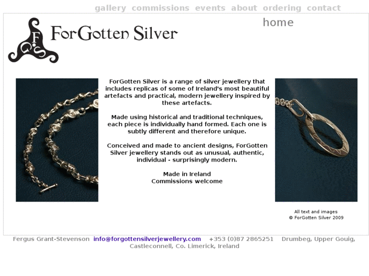 www.forgottensilverjewellery.com