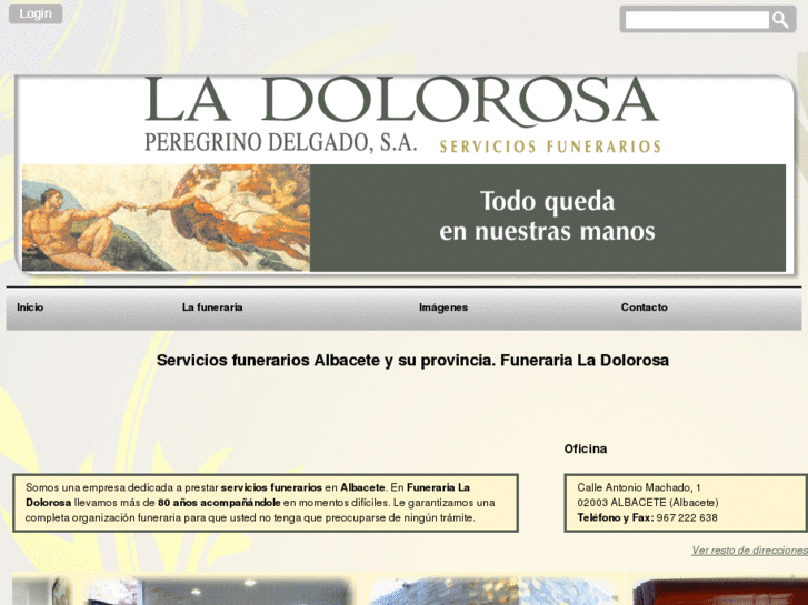 www.funerarialadolorosa.com