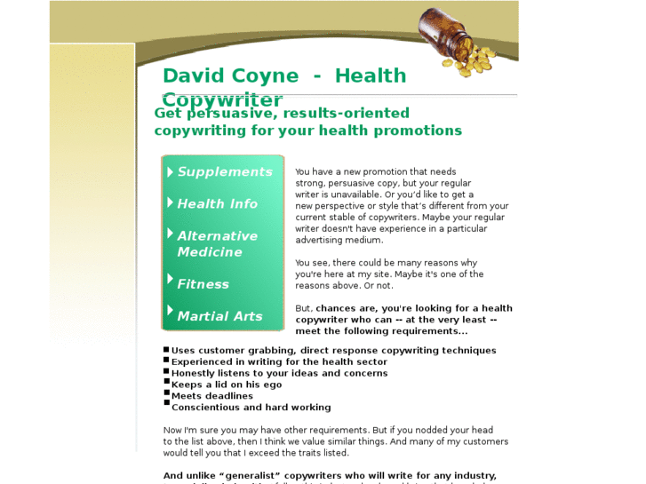 www.healthcopywriter.net