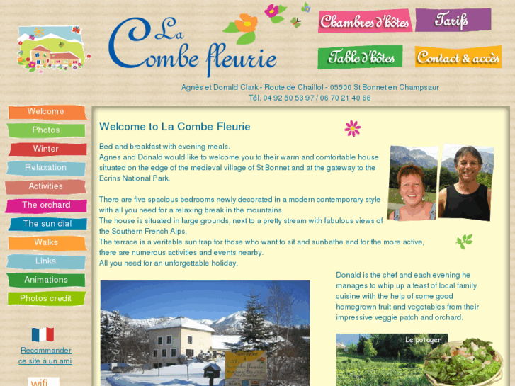 www.lacombefleurie.com