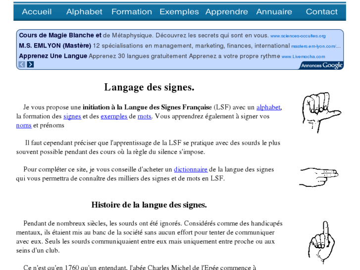 www.langage-des-signes.com