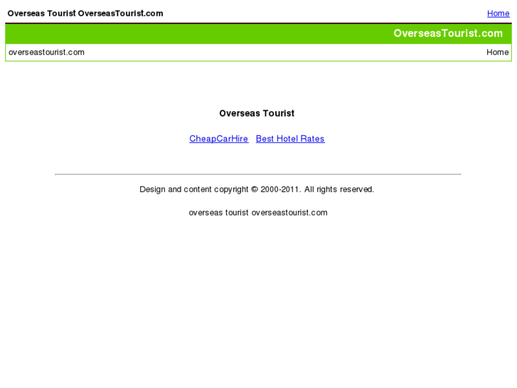 www.overseastourist.com