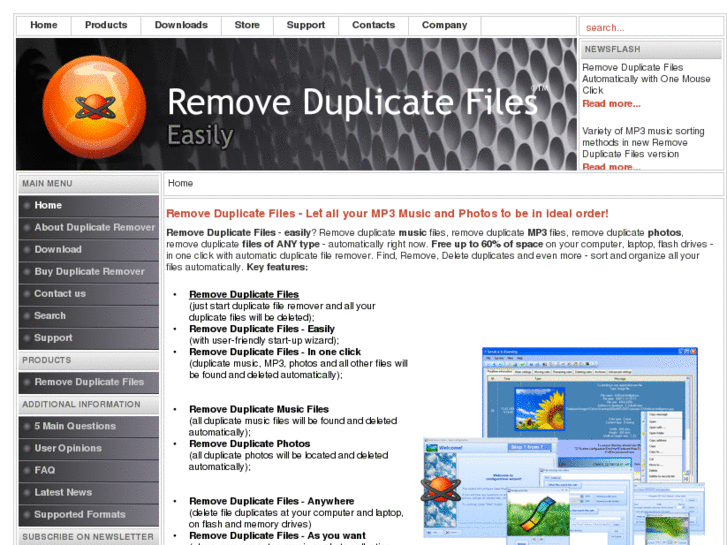 www.removeduplicatefiles.org