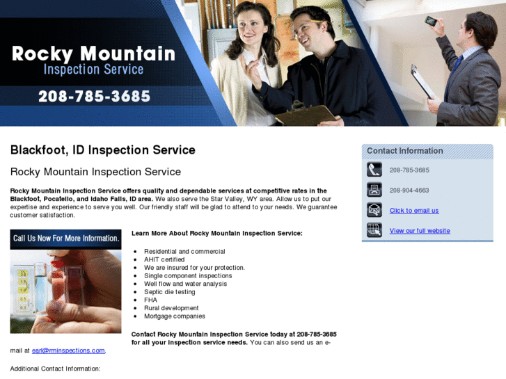 www.rockymountaininspectionidaho.com