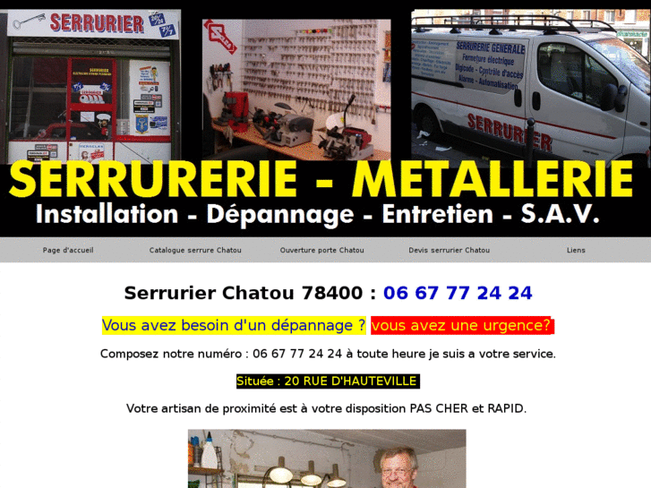 www.serrurierschatou.net