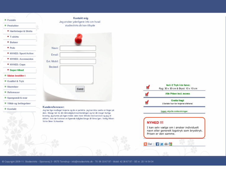 www.studieshirts.dk