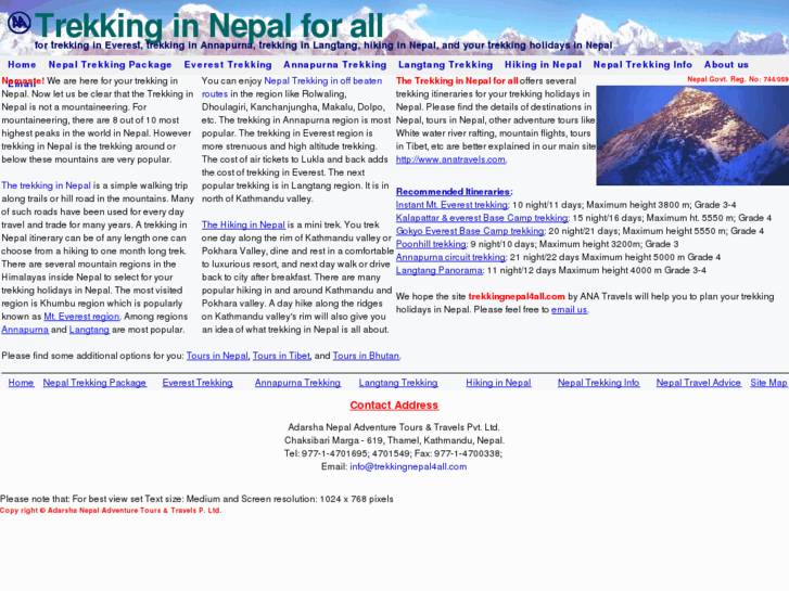 www.trekkingnepal4all.com