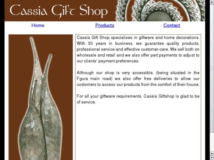 www.cassiagiftshop.com