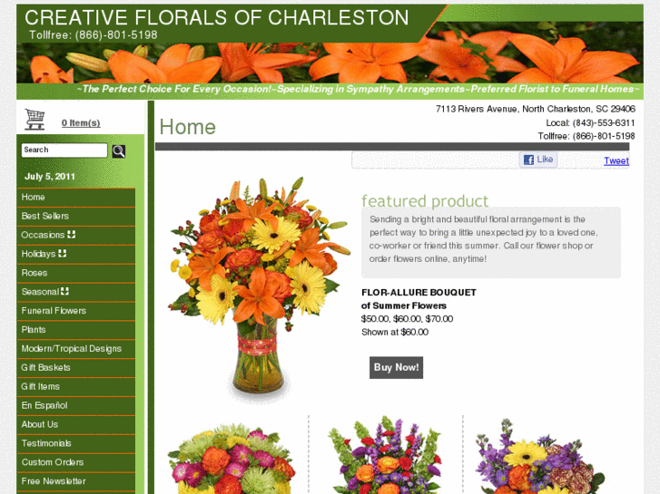 www.creativefloralsofcharleston.com