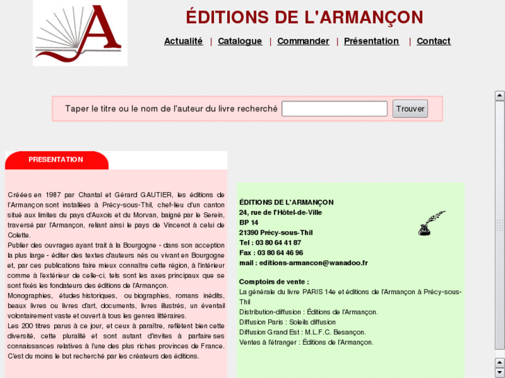 www.editions-armancon.com