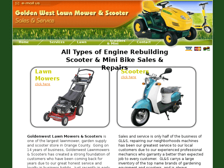 www.goldenwestlawnmowers.com