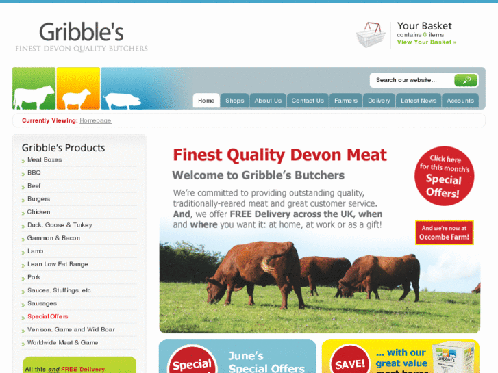 www.gribblebutchers.com