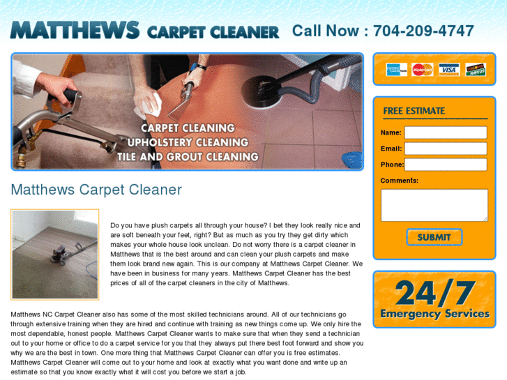 www.matthewscarpetcleaner.com