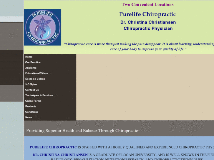 www.purelifechiro.com