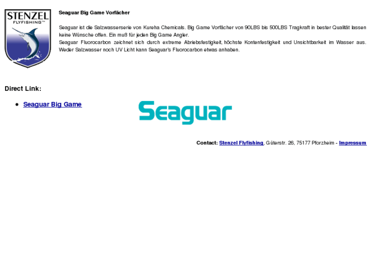 www.seaguar.info