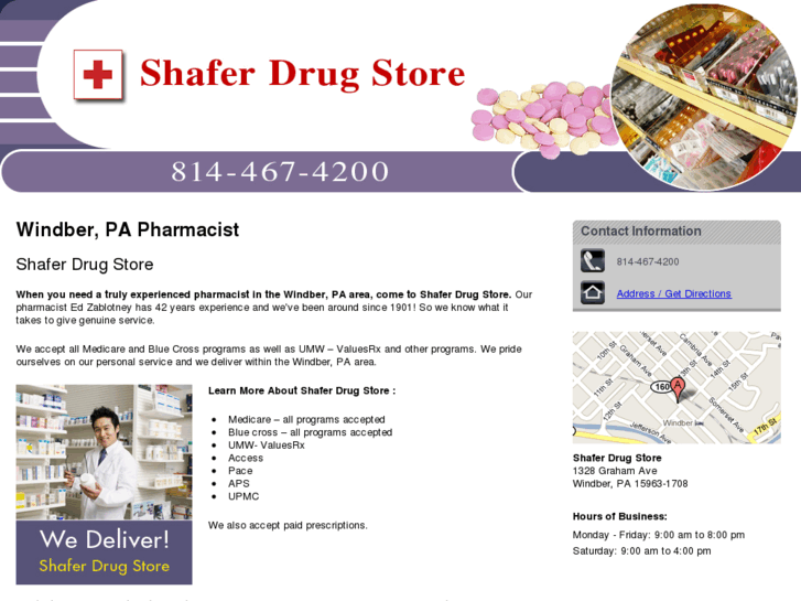 www.shaferdrugstore.com