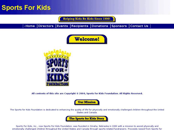 www.sportsforkids.org