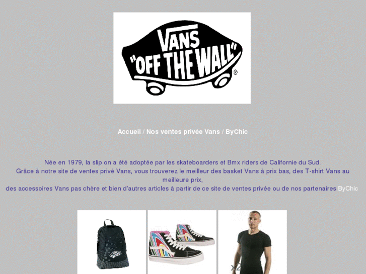 www.vente-privee-vans.com