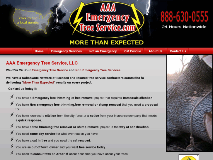 www.aaaemergencytreeservice.com