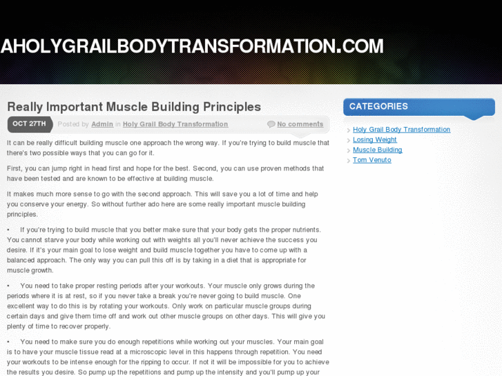 www.aholygrailbodytransformation.com