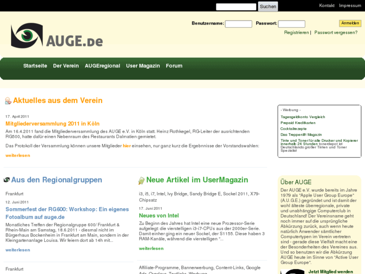 www.auge.de