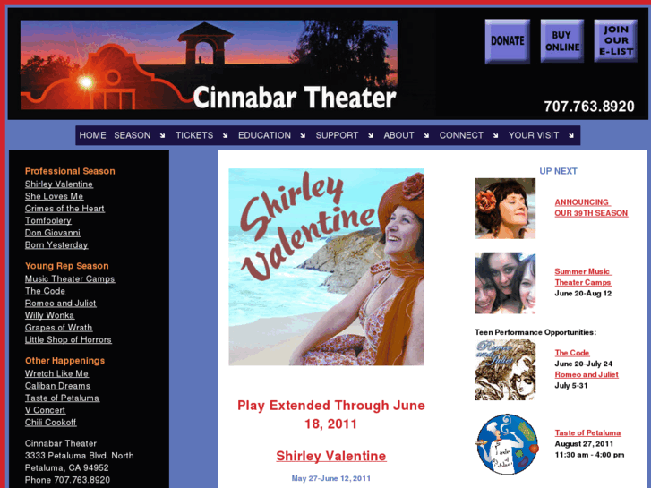 www.cinnabartheater.com