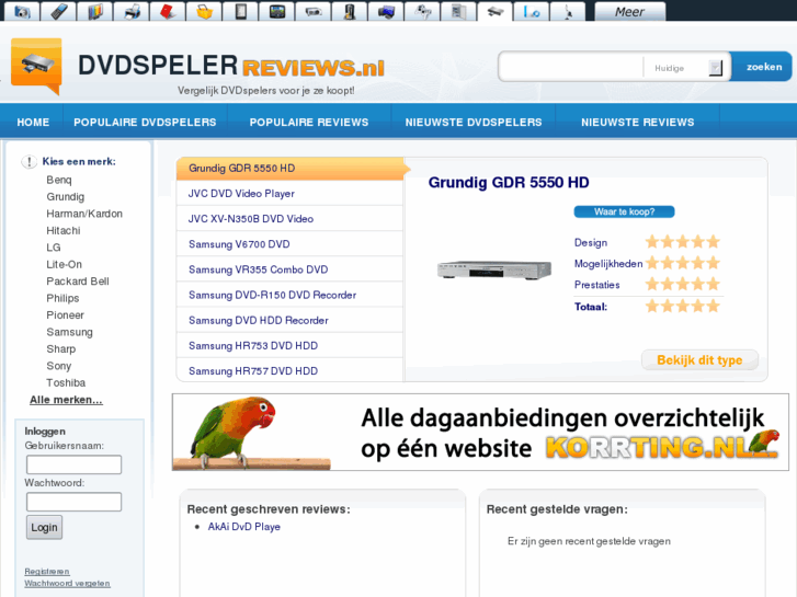 www.dvdspelerreviews.nl