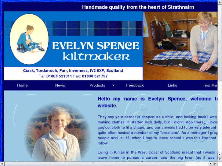 www.evelynspencekiltmaker.com