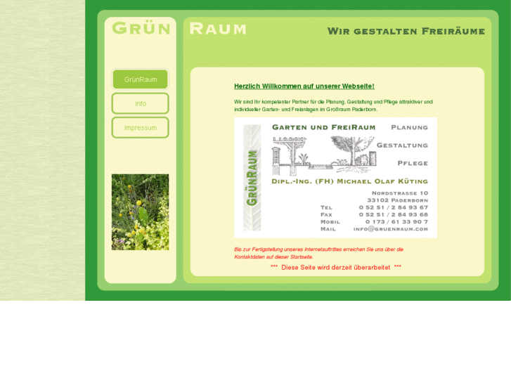 www.gruenraum.com