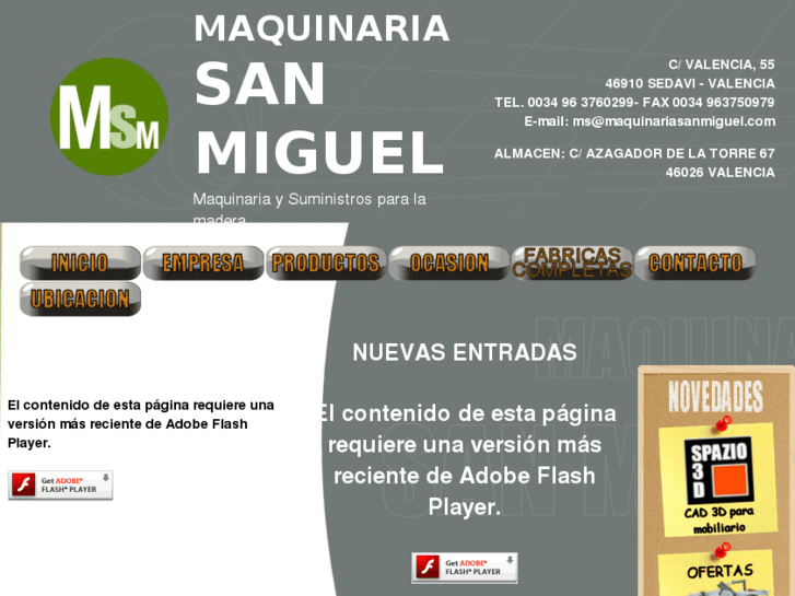 www.maquinariasanmiguel.com