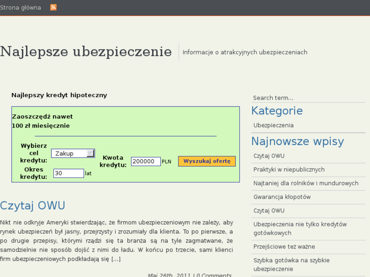 www.najlepsze-ubezpieczenie.net