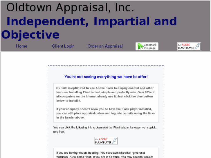 www.oldtownappraisals.com