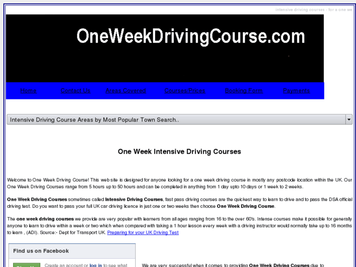 www.oneweekdrivingcourse.com