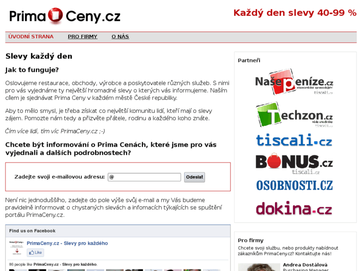 www.primaceny.cz