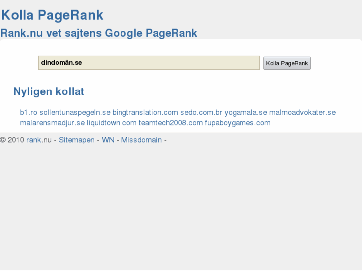www.rank.nu