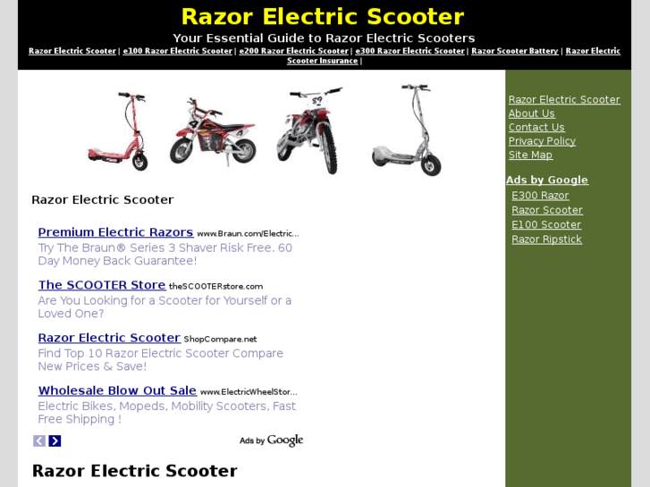 www.razor-electricscooter.info